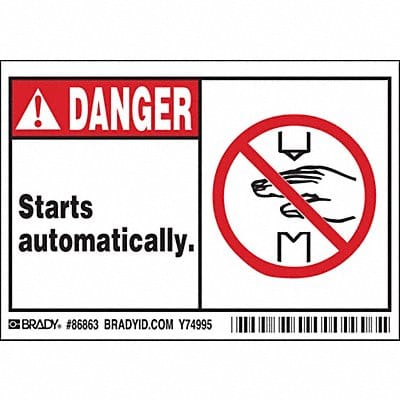 Label 3 1/2 inx5 in Polyester PK5