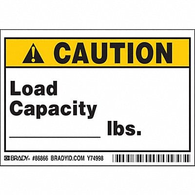 Label 3 1/2 inx5 in Polyester PK5