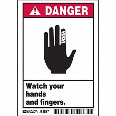 Label 5 inx3 1/2 in Polyester PK5