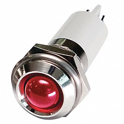 Round Indicator Light Red 110VAC