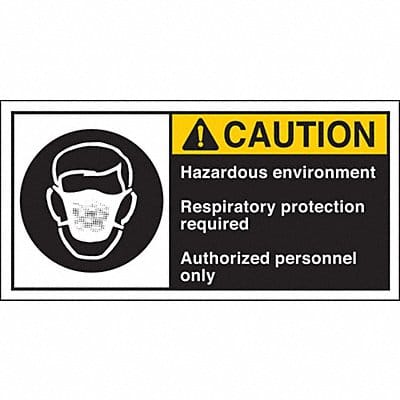 Label 2 1/2 in x 5 in Polyester PK5
