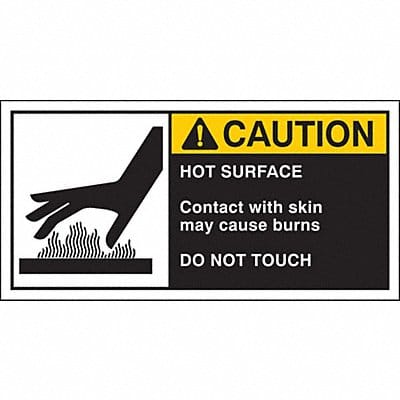 Label 2 1/2 in x 5 in Polyester PK5