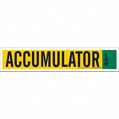 Ammonia Pipe Mrkrs Accumulator Low 4in H