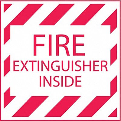 Vinyl Label 4 in x 4 in Vinyl PK5
