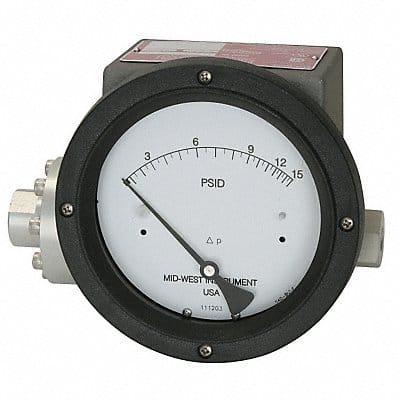 K4593 Pressure Gauge 0 to 10 psi