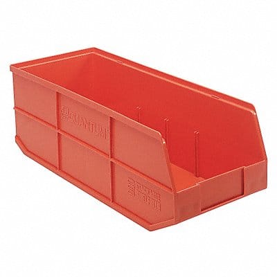 G7051 Shelf Bin Orange Polypropylene 7 in