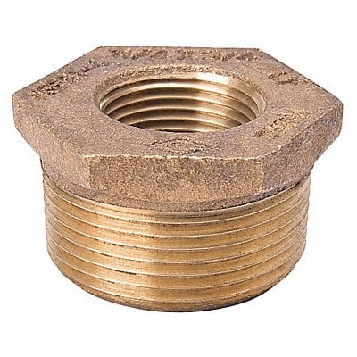 Hex Bushing Brass 2 x 1 in Class 125