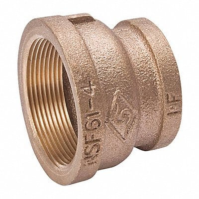 Reducing Coupling Brass 1/4 x 1/8 in