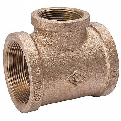 Branch Tee Brass 3/4 x 1/2 x 3/4 in FNPT