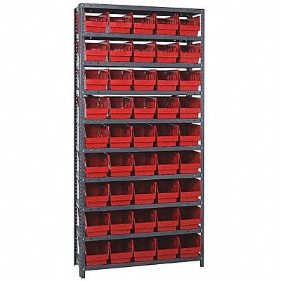 G6995 Bin Shlvng 18inx75inx36in Red
