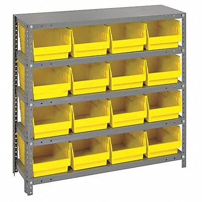 G6992 Bin Shlvng 18inx39inx36in Yellow