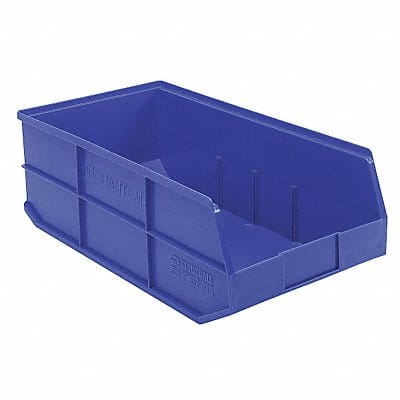 G7052 Shelf Bin Blue Polypropylene 7 in