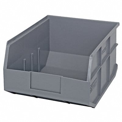 G7047 Shelf Bin Gray Polypropylene 7 in G7047 Shelf Bin Gray Polypropylene 7 in