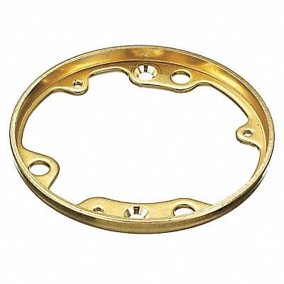 Round Brass Cover Flange