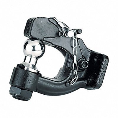 Pintle Hook and Ball Steel 7 in