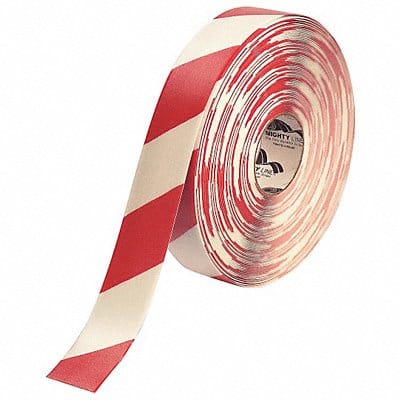 K3721 Floor Tape Red/White 2 inx100 ft Roll