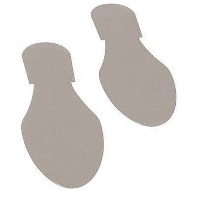 K3735 Floor Tape Gray 3.5 inx9.5 in Foot PK50