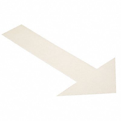 K3732 Floor Tape White 6 inx10 in Arrow PK50