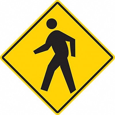 Floor Sign 16 in x 16 in