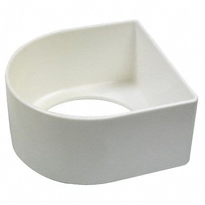 Adj. Cone Holder Plastic White PK6