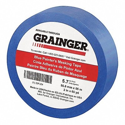 Painters Masking Tape 2 W 60 yd L Blue