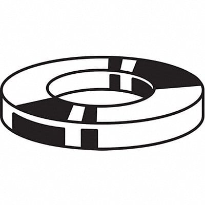 Flat Washer 18-8 SS 1 2 1/2x0.141in 5PK