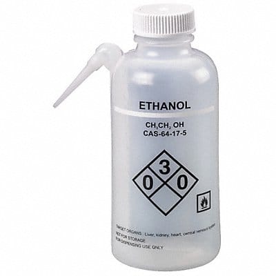 Wash Bottle 500 mL 76 mm Dia PK4