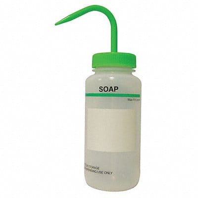 Wash Bottle 500 mL 72.1 mm Dia PK6