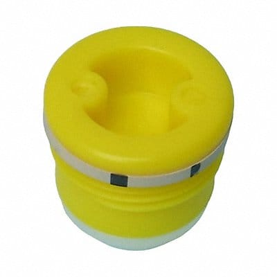 Dual Drum Plug Yellow PP EPDM Rubber