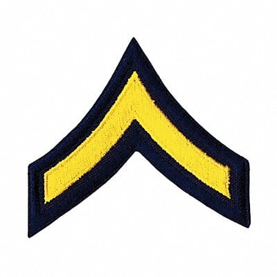 Embrdrd Patch PFC Med Gold/Navy Blue PR