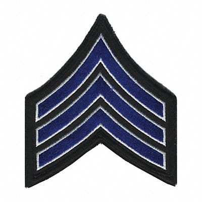 Embrdrd Patch SGT Royal Blue/Wht/Blck PR