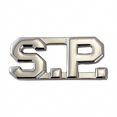 Metal Rank Insignia S.P. Nickel PR
