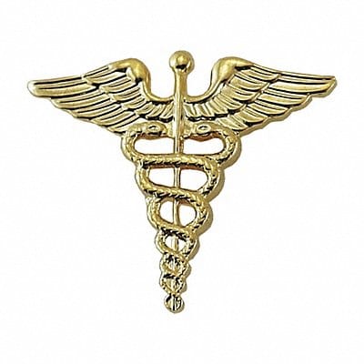Metal Rank Insignia Medical Off Gold PR