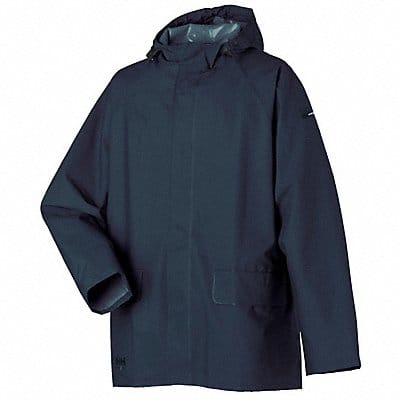 Rain Jacket PVC/Polyester Navy 3XL