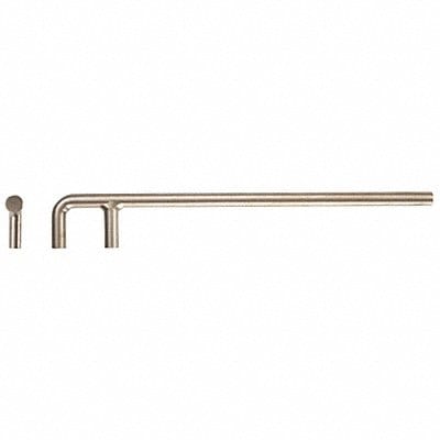 F-Type Valve Hook Almnm/Brz Sz 3-1/8