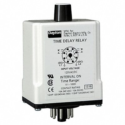 H7811 SinFunTimeDelayRelay 12VDC 8Pins