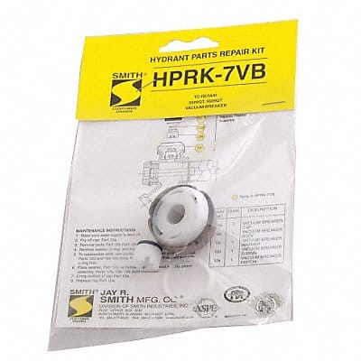 Hydrant Parts Repair Kit Vacuum Breaker
