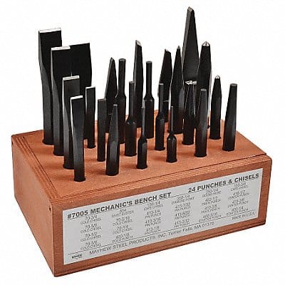 Punch and Chisel Set 24 Pieces