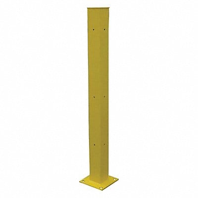 Tubular Mounting Post 10 In x 60 In Ylw