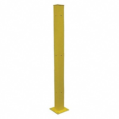 Tubular Mounting Post 10 In x 72 In Ylw
