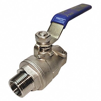 SS Ball Valve FNPT x MNPT 3/4