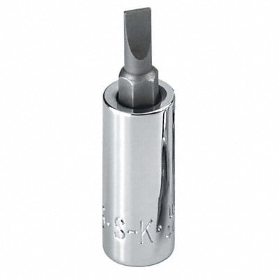 Socket Bit Steel 1/4 in TpSz 3/16 in