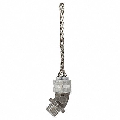 Connector Alum L - Strain Relief 4.38in