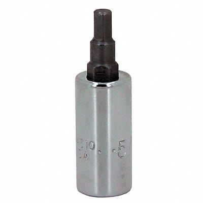 Socket Bit Steel 1/4 in TpSz 4 mm