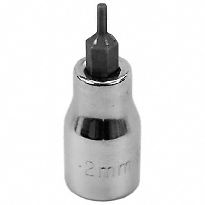 Socket Bit Steel 3/8 in TpSz 2 mm