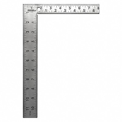 Framing Square 12x1-1/2 in 1/8 1/16 Grad