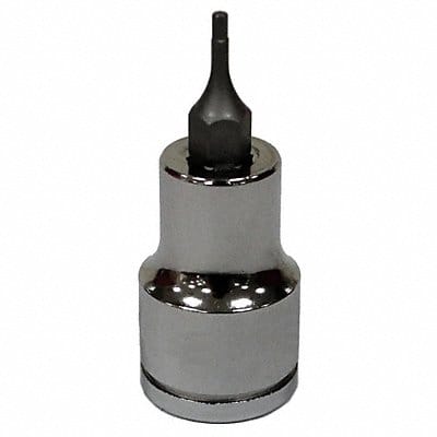 Socket Bit Steel 3/8 in TpSz 7/64 in