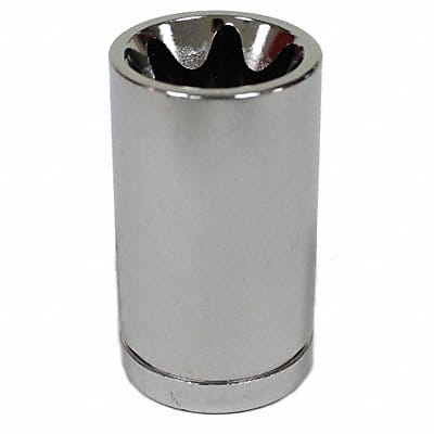 Socket Steel Chrome E10