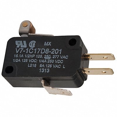 Prmium Mini Swch 15A SPDT Shrt Rolr Levr