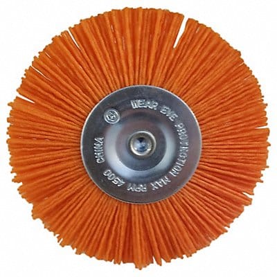 Nyalox Wheel Brush 120 Grit Orange 4